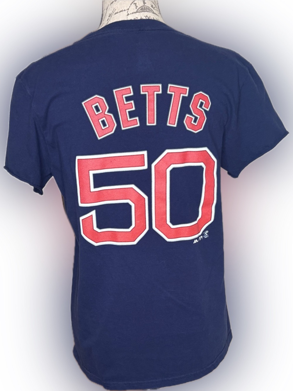 Majestic Mookie Betts #50 Boston Red Sox Tee